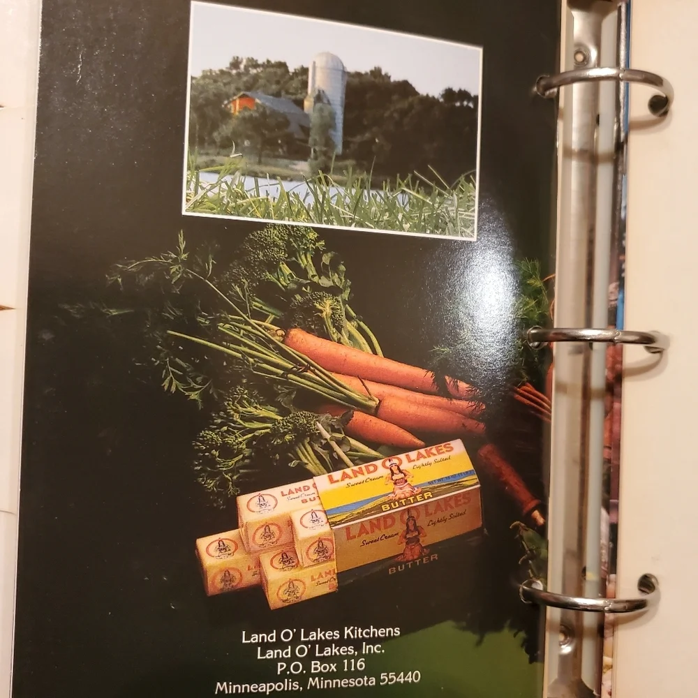 Vintage Land O Lakes Recipes Collection Spiral Cookbook 6 Paperbacks 1979-1984
